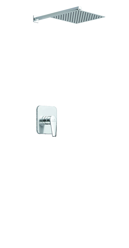 İtimat 803.01 Ankastre Duş Bataryası Seti  - Tek Yönlü